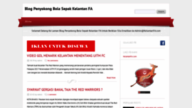 What Kelantanfa.com website looked like in 2020 (3 years ago)