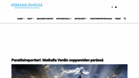 What Kerranelamassa.fi website looked like in 2020 (3 years ago)