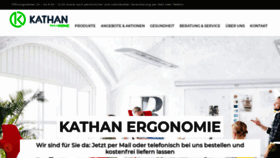 What Kathan-ergonomie.de website looked like in 2020 (3 years ago)