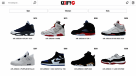 What Kixify.com website looked like in 2020 (3 years ago)