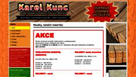 What Karelkunc.cz website looked like in 2020 (3 years ago)