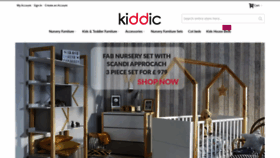 What Kiddic.co.uk website looked like in 2020 (3 years ago)