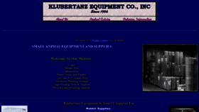 What Klubertanz.com website looked like in 2020 (3 years ago)