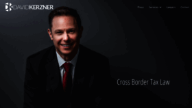 What Kerznerlaw.com website looked like in 2020 (5 years ago)