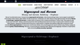 What Kolberg.pl website looked like in 2020 (3 years ago)