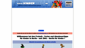 What Kinderberlin.de website looked like in 2020 (3 years ago)