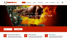 What Kreatifdesain.net website looked like in 2020 (3 years ago)