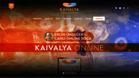 What Kaivalyayoga.co website looked like in 2020 (3 years ago)