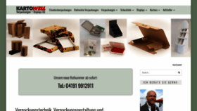 What Kartowell.de website looked like in 2020 (3 years ago)