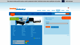 What Katalog-drukarek.pl website looked like in 2020 (3 years ago)