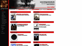 What Kriegsreisende.de website looked like in 2020 (3 years ago)