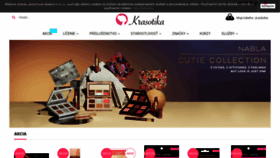 What Krasotika.sk website looked like in 2020 (3 years ago)