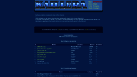 What Kaillera.com website looked like in 2020 (3 years ago)