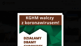 What Kghm.com website looked like in 2020 (3 years ago)