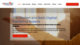 What Kitchenandbathmarketing.com website looked like in 2020 (3 years ago)