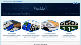 What Kfz-zulassung-flexiblo.de website looked like in 2020 (3 years ago)