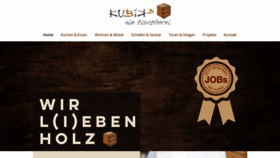 What Kubik3.at website looked like in 2020 (3 years ago)