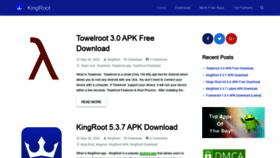 What Kingrootz.com website looked like in 2020 (3 years ago)