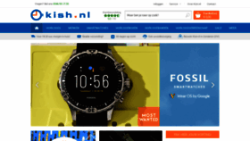 What Kish.nl website looked like in 2020 (3 years ago)