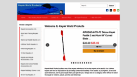 What Kayakworldproducts.com website looked like in 2020 (3 years ago)