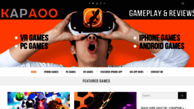 What Kapaoo.com website looked like in 2020 (3 years ago)