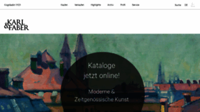 What Karlundfaber.de website looked like in 2020 (3 years ago)