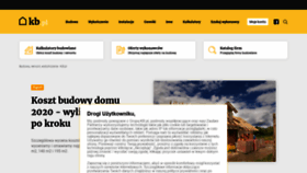 What Kalkulatorybudowlane.pl website looked like in 2020 (3 years ago)