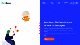 What Kentbean.com website looked like in 2020 (3 years ago)