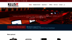 What Klusit.nl website looked like in 2020 (3 years ago)