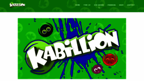 What Kabillion.com website looked like in 2020 (3 years ago)