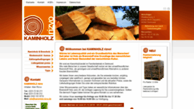 What Kaminholz-rizvo.de website looked like in 2020 (3 years ago)