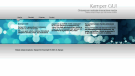 What Kampergui.nl website looked like in 2020 (3 years ago)