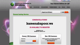 What Kareenakapoor.ws website looked like in 2020 (3 years ago)