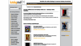 What Katalog-stadt.com website looked like in 2020 (3 years ago)