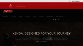 What Kendausa.com website looked like in 2020 (3 years ago)