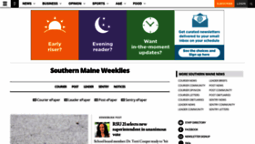 What Kennebunkpost.com website looked like in 2020 (3 years ago)
