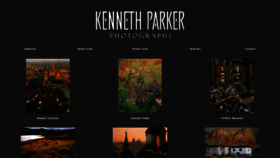 What Kennethparker.com website looked like in 2020 (3 years ago)