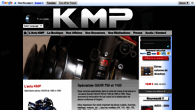 What Kmp.fr website looked like in 2020 (3 years ago)