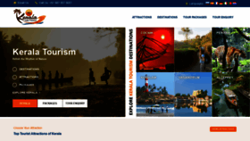 What Keralaindiatourism.net website looked like in 2020 (5 years ago)