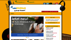 What Klinikfunk.de website looked like in 2020 (3 years ago)