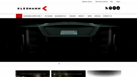 What Kleemann.dk website looked like in 2020 (3 years ago)