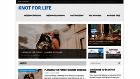 What Knotforlife.com website looked like in 2020 (3 years ago)