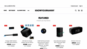 What Knowyournanny.com website looked like in 2020 (3 years ago)