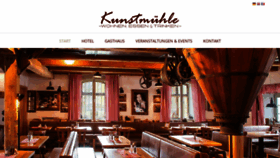 What Kunstmuehle-mn.de website looked like in 2020 (3 years ago)