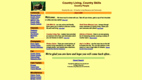 What Kountrylife.com website looked like in 2020 (3 years ago)