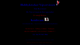 What Koidream.nl website looked like in 2020 (3 years ago)
