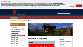 What Kreis-alzey-worms.eu website looked like in 2020 (6 years ago)