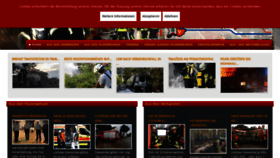 What Kreisfeuerwehr.de website looked like in 2020 (6 years ago)