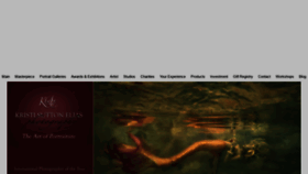 What Kristielias.com website looked like in 2020 (3 years ago)