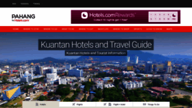 What Kuantan-hotels.com website looked like in 2020 (3 years ago)